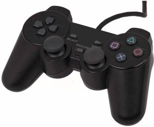 Genesys PS2 Wired Dualshock 2 Remote Controller For Playstation 2 (BLACK)  Motion Controller