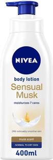 NIVEA Sensual Musk Body Lotion, Normal to Dry Skin, 400ml MADE IN UNITED ARAB EMIRATES