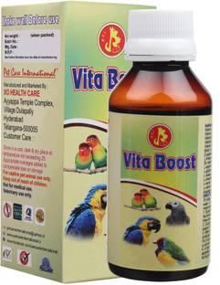 Pet Care International Vita Boost for Essential Vitamins to Healthy Bird Healthcare (30ml) Pet Health Supplements