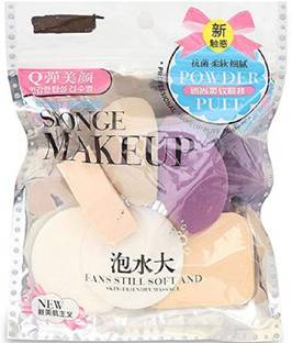 AVTY Make Up Sponge Beauty Blender Puff (Color May Vary)- Set of 6