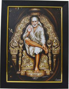 101Temples Sai Baba God Photo Religious Frame
