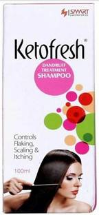 ketofresh SHAMPOO FOR ANTI DANDRUFF FOR SOLUTION PACK OF 2 (2*100 ML )