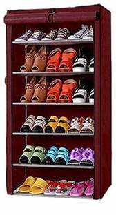 KOnlineShop Metal Collapsible Shoe Stand