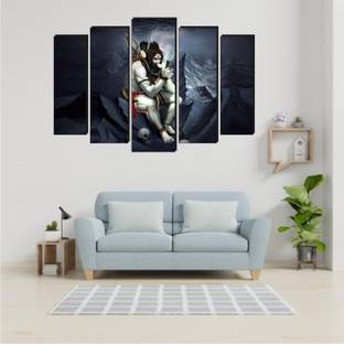 BALKRISHNA WALL STICKER 90 cm bholenath wall sticker 3d Self Adhesive Sticker