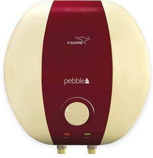 V-Guard 6 L Instant Water Geyser (Pebble, Ivory, Red)