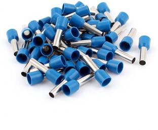 RPI SHOP 2.5 SQMM (E2508) Wire Ferrules Copper Crimp Connectors,Wire Crimping Tool Kit,Insulated Cord Pin End Terminal, Color Blue Pack of 100 Pcs End Terminal Wire Connector