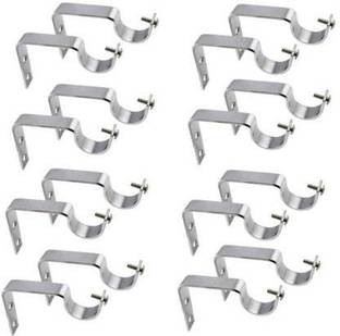 ROYAL Silver Rod Rail Bracket Metal
