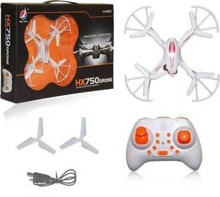 X ZINI HX750 Drone 2.4 Ghz 6 Channel Remote Control Quadcopter Without Camera for Kids (White- Colors May Vary)