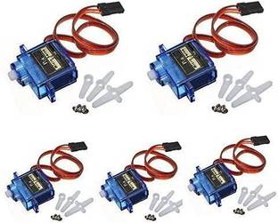 IDUINO 5 x SG90 Mini Gear Micro Servo 9g For RC Airplane Helicopter Motor Control Electronic Hobby Kit