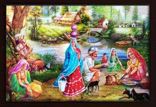 GANPATI EXPORT Wood Wall Photo Frame