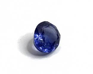 Mahant Ji 100 % Pure and Natural Blue Sapphire Or Neelam with Lab Tested Certificate - Between 6.20 To 9 Carat Sapphire Stone