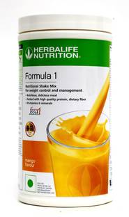 HERBALIFE Formula 1 Nutritional Shake Mix Mango 500 g Plant-Based Protein