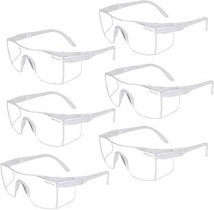 bio clear 6 safety wrap around Eye safety goggles full cover Laboratory, Wood-working, Power Tool  Safety Goggle