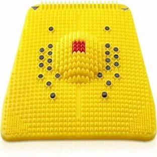 VIVAAN Acupressure Mat Relieve Stress Pain Acupuncture Massager (Yellow) Yellow 6 mm Accupressure Mat