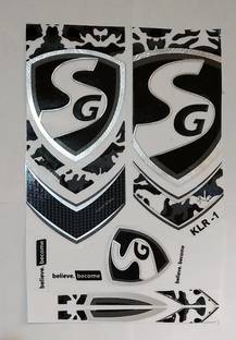 SG YASH SAVAGE EDITION BAT STICKER BLACK & WHITE Bat Sticker
