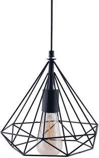 Groeien Edison Filament Dimaond Cage Base E27 Hanging LED Bulb (ST64 Filament Bulb included) Pendants Ceiling Lamp