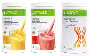 HERBALIFE Weight Loss Combo of 2 PCS Formula 1 Nutritional Shake+Personalized Protein Powder Nutrition Drink