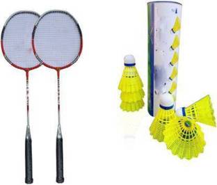 sports trading badminton racket with 6 shutlecoke Badminton Kit