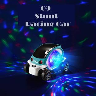 LooknlveSports Best Quality Trendy Musical 09 Stunt Car |Rotate 360° |Dancing | Singing |Disco Lighting |Learning |Educational | Car Toy | Best Gift For Kids