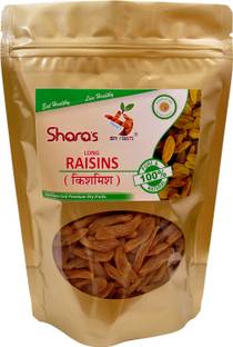Shara's Premium Quality Green Raisins (Kishmish) I Jumbo Size Raisins