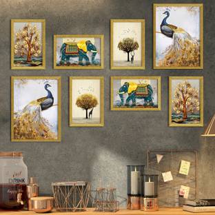 Painting Mantra Digital Reprint 28 inch x 52 inch Painting