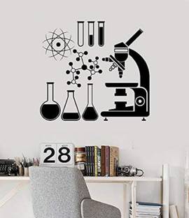 LYOMAN 59 cm labstudy-blk Self Adhesive Sticker