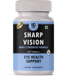 UPGEVIT SHARP VISION AREDS 2 Patented Formula With Lutein, Zeaxanthin & Bilberry