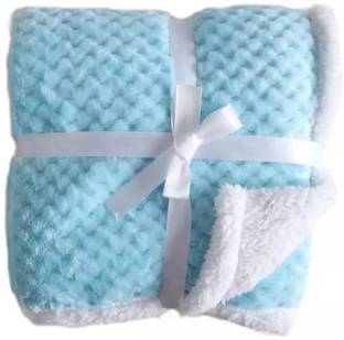 BRANDONN Self Design Crib Crib Baby Blanket for  AC Room