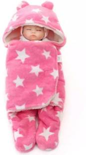 BRANDONN 3 in 1 Baby Boy's and Baby Girl's Baby Blanket Sleeping Bag