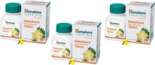 HIMALAYA Gokshura Tablets Each 60Tab 250mg Pack of 3