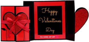 Gaurangi Rose Valentines Day Greeting Card / Valentine's Day Gift / Gift For Boyfriend For Valentines Day /Valentines Day Special Greeting Card (pack of 1) Greeting Card