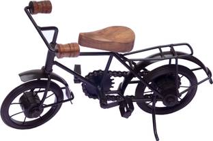 shiv enterprises Handcrafted Cycle Model Antique Classic Retro and Wrought Iron Model Miniature/Showpiece/Bicycle Figurine/Cycle, Table/Home/Office/Restaurants Decor. Decorative Showpiece  -  15 cm