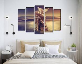 balkrishna wall stickers 68 cm maharshi gautam buddha ji wall sticker 3d Self Adhesive Sticker