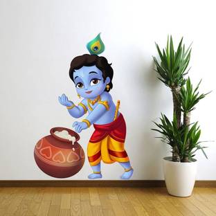 Decor hubb 55 cm Jungle Wall Sticker For Kids And Nurseries Wall sticker for kids room Self Adhesive Sticker