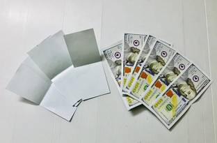 A SARKAR MAGIC WORLD Paper to Dollar Magic / Paper to Currency Notes Magic 1 Magic Tricks