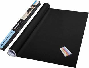Hidelliya 200 cm Wall Sticker Removable Decal Chalkboard with 5 Chalks Self Adhesive Sticker