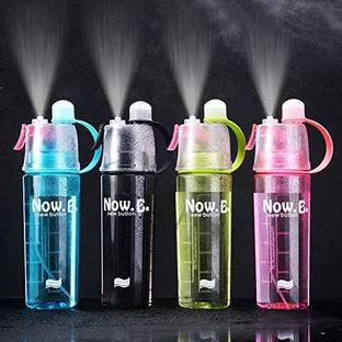 BOVZOX Mist Squeeze Protable Water Bottle 600 ml Sipper (Pack of 1) 600 ml Bottle 600 ml