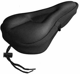 keycraze Cycle Seat Cover with Silicon Gel - Saddle Cushion for Bicycle Seat Bicycle Seat Cover Free Size