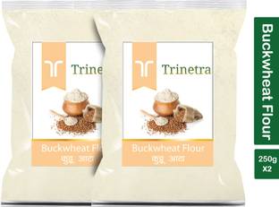 Trinetra Best Quality Kuttu Atta (Buckwheat Flour)-250gm (Pack Of 2)