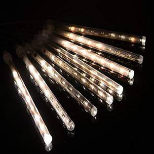 MIRADH 288 LEDs 0.3 m Yellow Flickering Water Drop Rice Lights