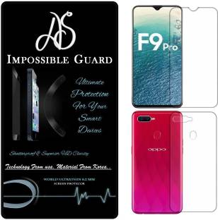 AS Front and Back Screen Guard for OPPO F9 Pro