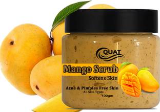 QUAT Mango Softens Natural Scrub Acne & Pimples Free Skin Scrub