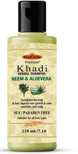 Premium Khadi Neem & Aloevera Hair Cleanser (Shampoo) SLS & PARABEN FREE