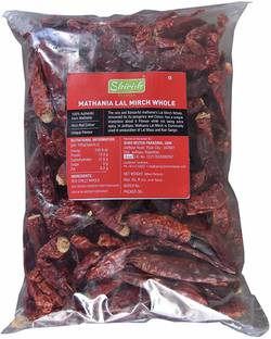 SHIRISH MASALA Mathania Red Chilli (Lal Mirch) Stemless,400g