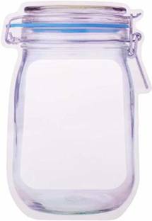 KCL Jar Shaped Pouch Medium Plastic Storage Pouch