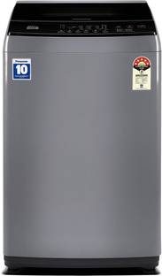 Panasonic 8 kg 5 Star AquaBeat Wash Fully Automatic Top Load Washing Machine Grey