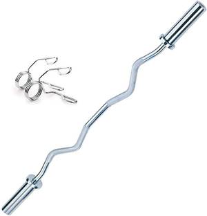 YMD 4Ft Curl Olympic Weight Lifting Bar