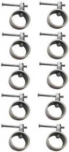 Swa Mi Steel Locks PACK OF 10 (Silver) Weight Lifting Bar