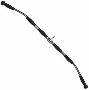 Konark Pro-Grip Gym LAT Bar| High Pulley LAT Bar with Safety Lock Multi-training Bar