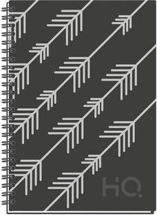 NAVNEET HQ CBNB Wiro Corporate Edge Book (A5 Size) - Foil A5 Diary Single Line 192 Pages